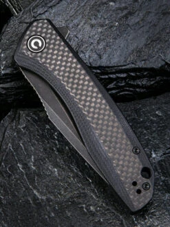 CIVIVI Baklash-Blk G10 W/ CF (3.50" BW 9Cr18MoV) C801I -Civivi Knives Shop 1 191125152542 25964.1674840012