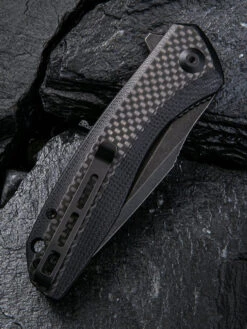 CIVIVI Baklash-Blk G10 W/ CF (3.50" BW 9Cr18MoV) C801I -Civivi Knives Shop 1 191125152546 35013.1674840012