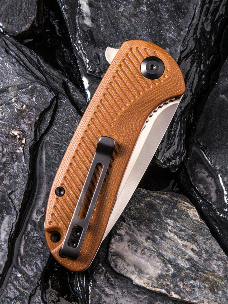 CIVIVI Durus-Brown G10 (3.00" Satin D2) C906B 4 CIVIVI Durus-Brown G10 (3.00" Satin D2) C906B - Image 4