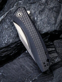 CIVIVI Baklash-Blk G10 W/ CF (3.50" Satin 9Cr18MoV) C801D -Civivi Knives Shop 1 1Z6220Z027 40652.1674848506