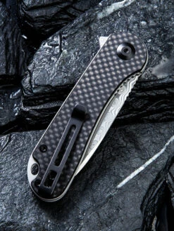 CIVIVI Elementum - Blk G10 /Twill CF (2.96" Damascus) C907DS 7 CIVIVI Elementum - Blk G10 /Twill CF (2.96" Damascus) C907DS -Civivi Knives Shop 1 1Z924141448 52181.1622131211