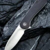 CIVIVI Elementum-Blk Ebony Wood (2.96" Satin D2) C907D