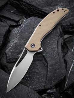 CIVIVI Vexer-Tan G10 (3.96" Satin D2) C915B