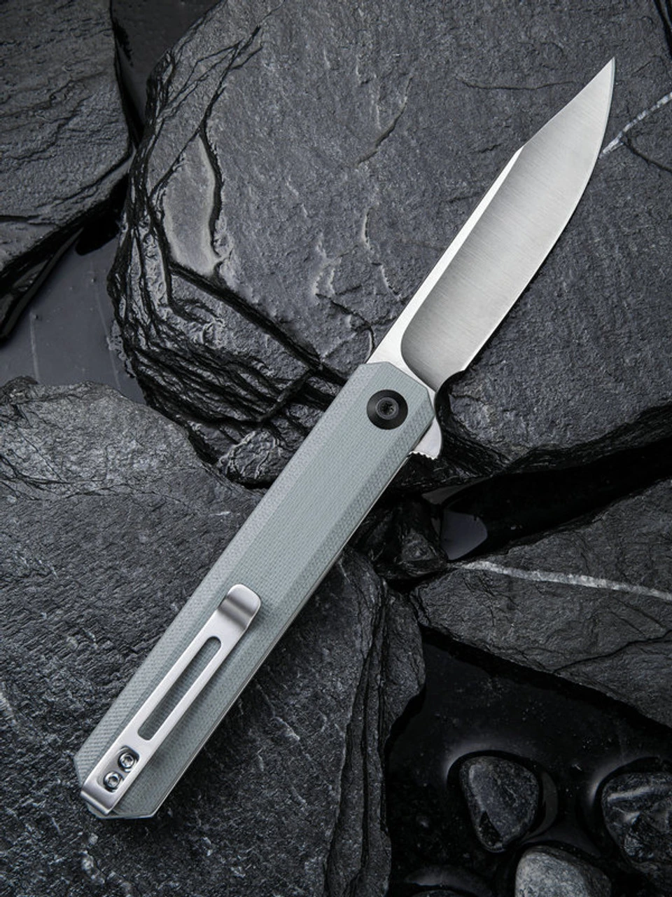CIVIVI Chronic-Gray G10 (3.22" Satin 9Cr18MoV) C917A 2 CIVIVI Chronic-Gray G10 (3.22" Satin 9Cr18MoV) C917A - Image 2