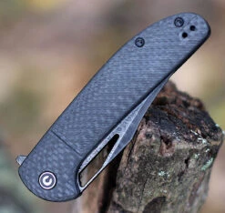 CIVIVI Ortis-Blk CF (3.25" Damascus) C2013DS-1 -Civivi Knives Shop 2013DS1.3 93592.1674232672