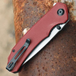 CIVIVI Brazen-Burgundy G10 (3.46" SW 14C28N) C2102B -Civivi Knives Shop 2102b.2 77593.1673986225