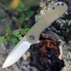 CIVIVI Elementum-Olive Micarta (2.96" Satin D2) C907S