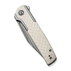 CIVIVI Cachet- Gry SS W/ Ivory G10 Inlay (3.48" Slv Bead Blasted 14C28N) C20041B-2 -Civivi Knives Shop C20041B 2 Cachet 5 500x 17854.1668535371