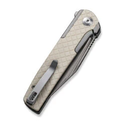 CIVIVI Cachet- Gry SS W/ Ivory G10 Inlay (3.48" Slv Bead Blasted 14C28N) C20041B-2 -Civivi Knives Shop C20041B 2 Cachet 7 500x 69665.1668535371