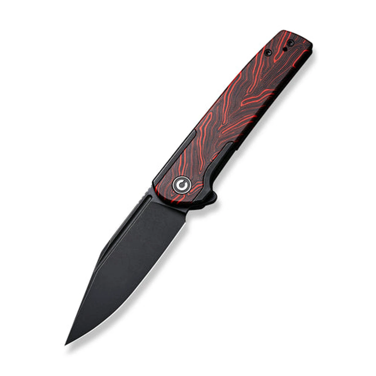 CIVIVI Cachet- Blk SS W/ Red And Blk G10 Inlay (3.48" Blk SW 14C28N) C20041C-1 2 CIVIVI Cachet- Blk SS W/ Red And Blk G10 Inlay (3.48" Blk SW 14C28N) C20041C-1 - Image 2
