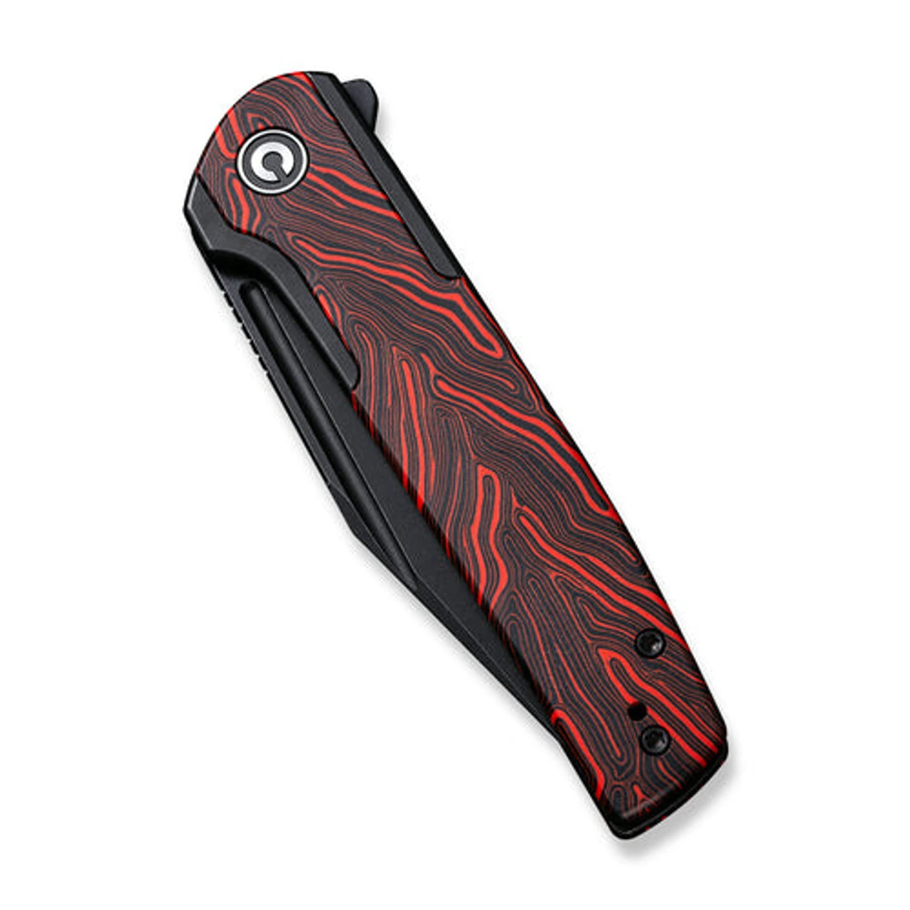 CIVIVI Cachet- Blk SS W/ Red And Blk G10 Inlay (3.48" Blk SW 14C28N) C20041C-1 5 CIVIVI Cachet- Blk SS W/ Red And Blk G10 Inlay (3.48" Blk SW 14C28N) C20041C-1 - Image 5