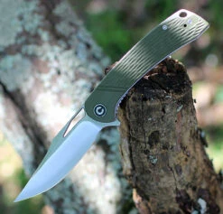 CIVIVI Dogma-OD Green G10 (3.46" Satin D2) C2005A