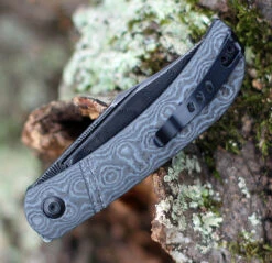 CIVIVI Appalachian Drifter-Blk G10 W/ CF (2.96" Damascus) C2015DS-1 -Civivi Knives Shop C2015DS1.2 41482.1674163436