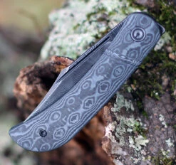 CIVIVI Appalachian Drifter-Blk G10 W/ CF (2.96" Damascus) C2015DS-1 -Civivi Knives Shop C2015DS1.3 01435.1674163436