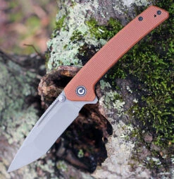 CIVIVI Keen Nadder-Brown Micarta (3.48" SW N690) C2021B