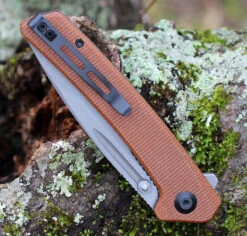 CIVIVI Keen Nadder-Brown Micarta (3.48" SW N690) C2021B -Civivi Knives Shop C2021B.2 83540.1674146599