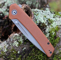 CIVIVI Keen Nadder-Brown Micarta (3.48" SW N690) C2021B -Civivi Knives Shop C2021B.3 28903.1674146599