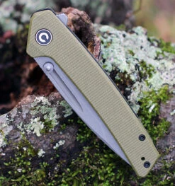 CIVIVI Keen Nadder-Olive Micarta (3.48" SW N690) C2021C -Civivi Knives Shop C2021C.3 93346.1674147075
