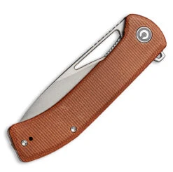 CIVIVI Riffle-Brown Micarta (3.46" SW 14C28N) C2024A 6 CIVIVI Riffle-Brown Micarta (3.46" SW 14C28N) C2024A -Civivi Knives Shop C2024A Riffle 7 36964.1674080044