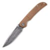 CIVIVI Imperium-Brown Micarta (3.47" Damascus) C2107DS-1