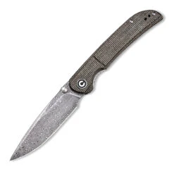 CIVIVI Imperium-Dark Green (3.47" Damascus) C2107DS-3