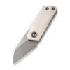 CIVIVI Ki-V- Ivory G10 (1.55" Slv Bead Blasted (Cr18MoV) C2108C