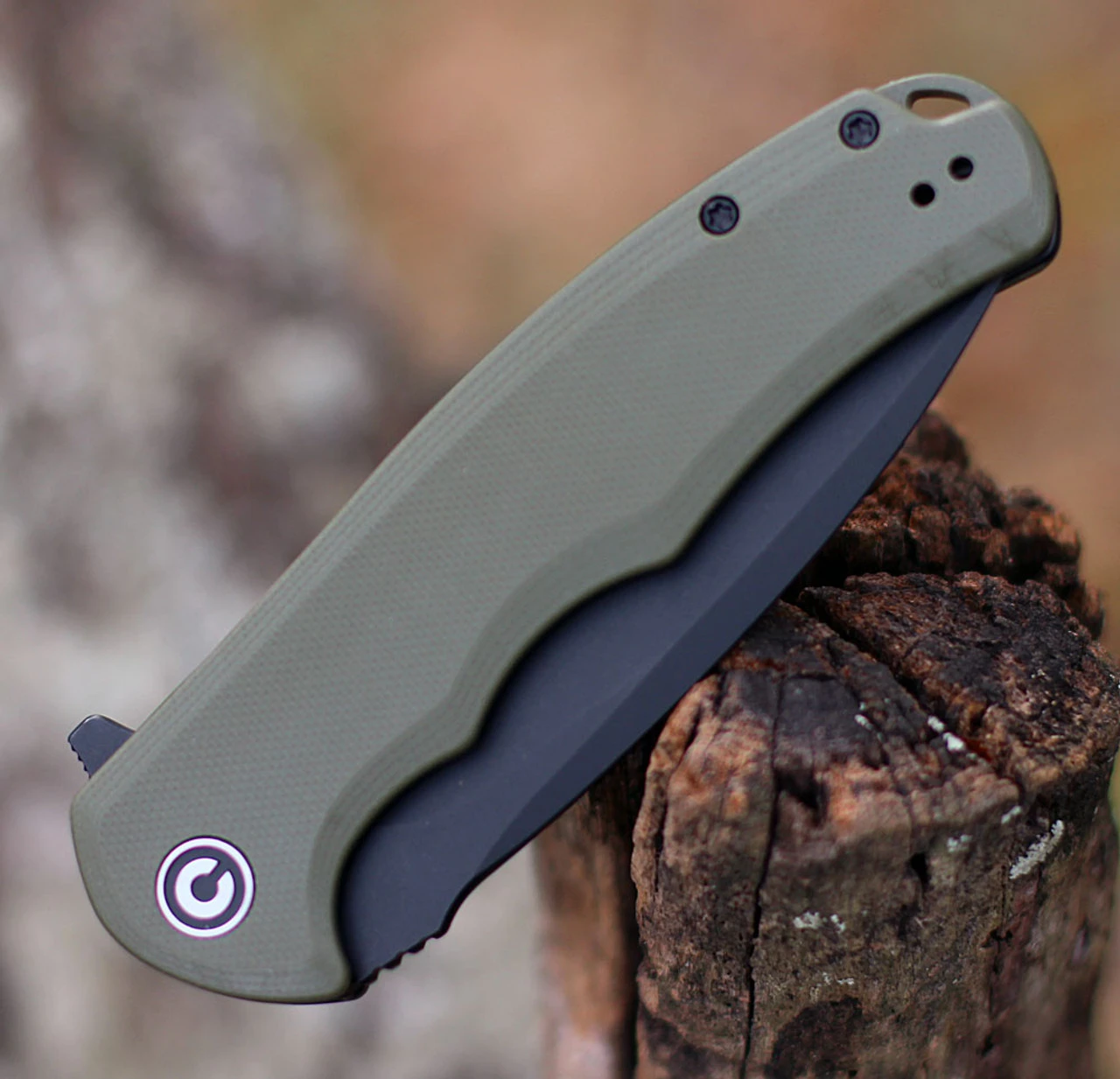 CIVIVI Praxis-OD Green G10 (3.75" BW 9Cr18MoV) C803F 3 CIVIVI Praxis-OD Green G10 (3.75" BW 9Cr18MoV) C803F - Image 3