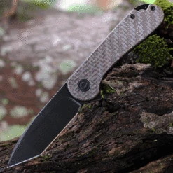 CIVIVI Elementum-Brown Matrix Micarta (2.96" BW D2) C907T-D