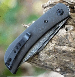 CIVIVI Appalachian Drifter II-Blk CF (2.96" Damascus) C19010C-DS3 6 CIVIVI Appalachian Drifter II-Blk CF (2.96" Damascus) C19010C-DS3 -Civivi Knives Shop CIVC19010CDS3.2 25749.1673628956