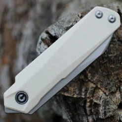 CIVIVI Ki-V Plus Front Flipper - Ivory G10 (2.52" Nitro-V Satin BB) C20005B-2 -Civivi Knives Shop CIVC2000B2.3 74560.1660747103