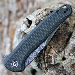 CIVIVI Mini Sandbar-Blk Micarta (2.95" Damascus) C20011-DS1 6 CIVIVI Mini Sandbar-Blk Micarta (2.95" Damascus) C20011-DS1 -Civivi Knives Shop CIVC20011DS1.3 28233.1671142270