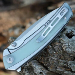 CIVIVI Teraxe Flipper - Plain Steel / Natural G10 (3.48" Nitro-V BB) C20036-2 7 CIVIVI Teraxe Flipper - Plain Steel / Natural G10 (3.48" Nitro-V BB) C20036-2 -Civivi Knives Shop CIVC200362.3 87936.1660667578