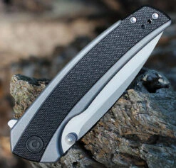 CIVIVI Teraxe Flipper-Gray Steel / Blk G10 (3.48" Nitro-V BB) C20036-3 6 CIVIVI Teraxe Flipper-Gray Steel / Blk G10 (3.48" Nitro-V BB) C20036-3 -Civivi Knives Shop CIVC200363.2 57971.1667501685