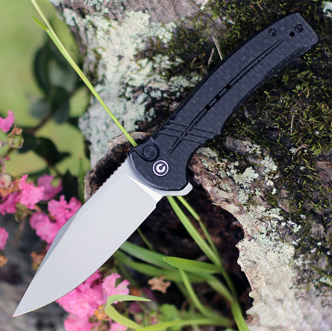 CIVIVI Cogent-Black Coarse Micarta (3.47" BB 14C28N) C20038D-7 1 CIVIVI Cogent-Black Coarse Micarta (3.47" BB 14C28N) C20038D-7