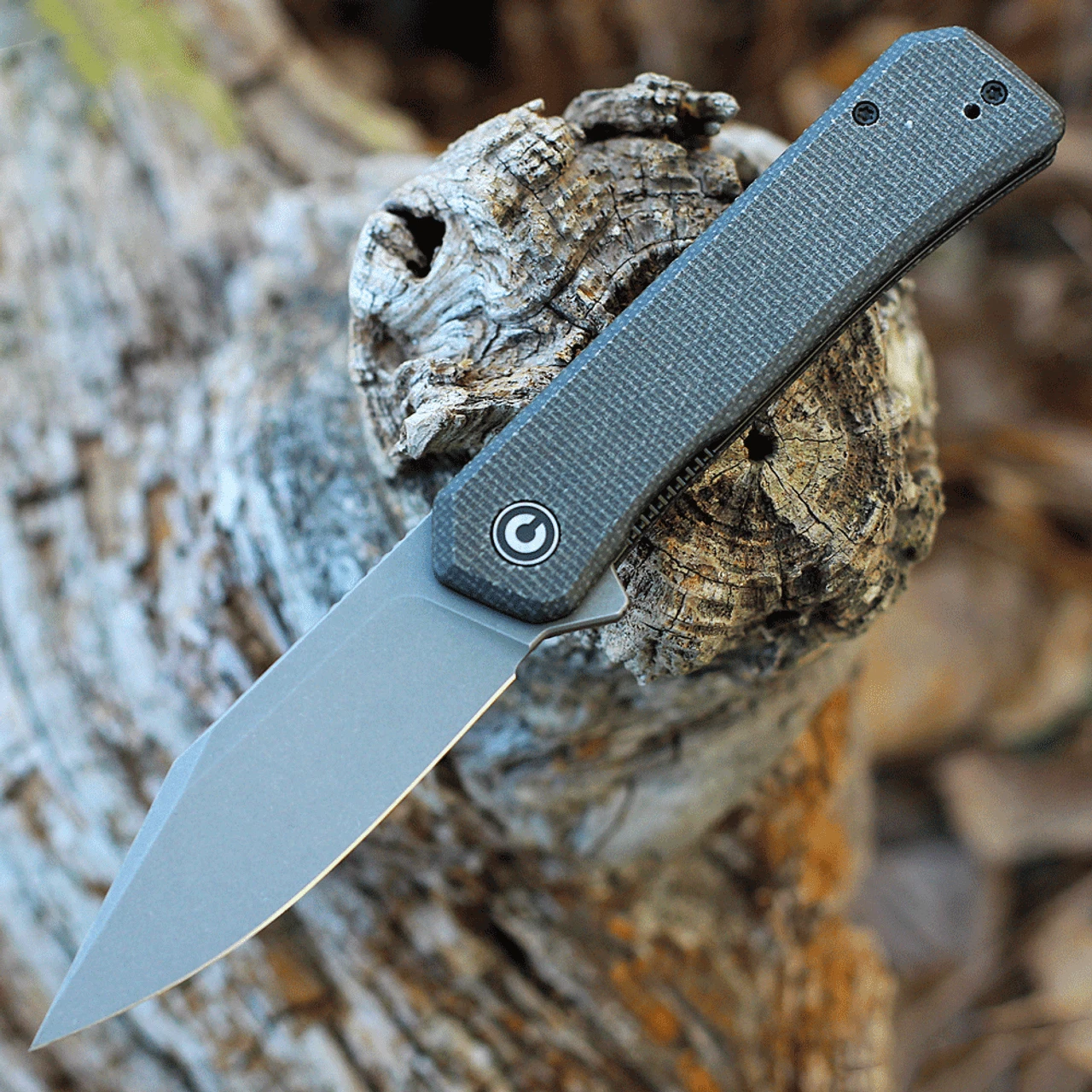 CIVIVI Relic-Dark Green Micarta (3.48" SW Nitro-V) C20077B-3 1 CIVIVI Relic-Dark Green Micarta (3.48" SW Nitro-V) C20077B-3