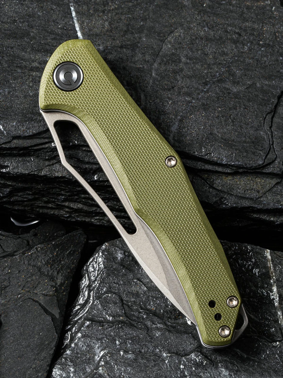 CIVIVI Fracture-OD Green G10 (3.35" SW 8Cr14MoV) C2009A 4 CIVIVI Fracture-OD Green G10 (3.35" SW 8Cr14MoV) C2009A - Image 4
