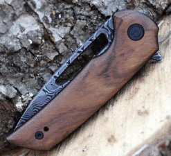 CIVIVI Odium-Cuibourtia Wood (2.65" Damascus) C2010DS-1 -Civivi Knives Shop CIVC2010DS1.3 69828.1667591573