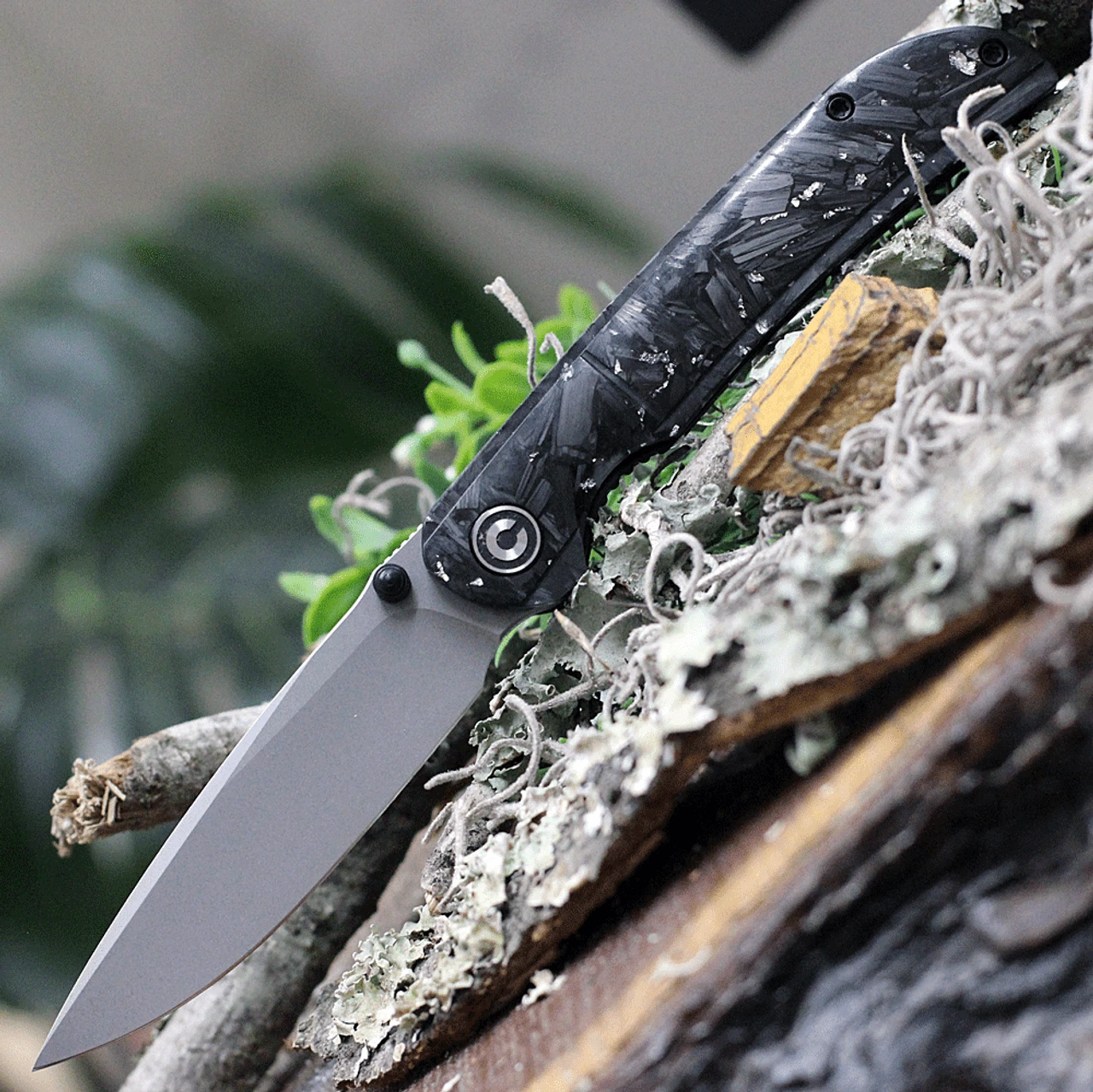 CIVIVI Imperium-Shred CF W/ Silvery (3.47" SW Nitro-V) C2106B 1 CIVIVI Imperium-Shred CF W/ Silvery (3.47" SW Nitro-V) C2106B