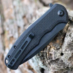 CIVIVI Praxis Flipper-Blk Coarse Micarta (3.75" BSW 9Cr18MoV) C803G -Civivi Knives Shop CIVC803G.2 89325.1667491019