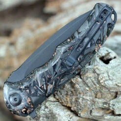 CIVIVI Praxis Flipper - Copper Shred CF (3.75" 9Cr18MoV Blk SW) C803I 7 CIVIVI Praxis Flipper - Copper Shred CF (3.75" 9Cr18MoV Blk SW) C803I -Civivi Knives Shop CIVC803I.2 05842.1660744114