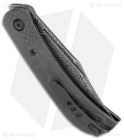 CIVIVI Appalachian Drifter 2 Liner Lock Knife Black Rose CF (2.9" Dam.) 6 CIVIVI Appalachian Drifter 2 Liner Lock Knife Black Rose CF (2.9" Dam.) -Civivi Knives Shop CIVIVI Appalachian Drifter 2 LL Black Rose CF Damascus BHQ 134061 jr side