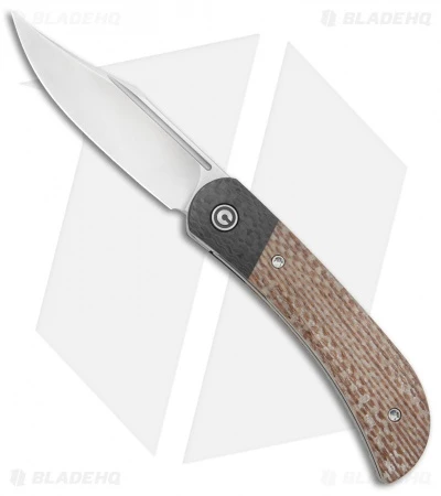 CIVIVI Appalachian Drifter 2 Liner Lock Knife Snakeskin Micarta (3" Satin) 1 CIVIVI Appalachian Drifter 2 Liner Lock Knife Snakeskin Micarta (3" Satin)