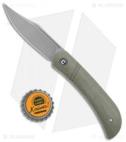 CIVIVI Appalachian Drifter Slip Joint Knife Dark Green Micarta (2.9"SW) C2015C 7 CIVIVI Appalachian Drifter Slip Joint Knife Dark Green Micarta (2.9"SW) C2015C -Civivi Knives Shop CIVIVI Appalachian Drifter SJ Dark Green Micarta Gray C2015C BHQ 116949 jr bottlecap