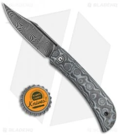 CIVIVI Appalachian Drifter Knife Gray G-10 W/ Rose CF (2.9" Damascus) C2015DS-1 7 CIVIVI Appalachian Drifter Knife Gray G-10 W/ Rose CF (2.9" Damascus) C2015DS-1 -Civivi Knives Shop CIVIVI Appalachian Drifter SJ Gray G 10 Rose CF Damascus C2015DS 1 BHQ 116953 jr bottlecap
