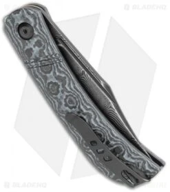 CIVIVI Appalachian Drifter Knife Gray G-10 W/ Rose CF (2.9" Damascus) C2015DS-1 6 CIVIVI Appalachian Drifter Knife Gray G-10 W/ Rose CF (2.9" Damascus) C2015DS-1 -Civivi Knives Shop CIVIVI Appalachian Drifter SJ Gray G 10 Rose CF Damascus C2015DS 1 BHQ 116953 jr side