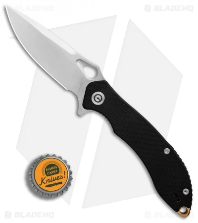 CIVIVI Aquila Flipper Liner Lock Knife Black G-10 (3.4" Satin) C805F 4 CIVIVI Aquila Flipper Liner Lock Knife Black G-10 (3.4" Satin) C805F - Image 4