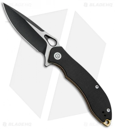 CIVIVI Aquila Flipper Liner Lock Knife Black G-10 (3.4" Black) C805E 1 CIVIVI Aquila Flipper Liner Lock Knife Black G-10 (3.4" Black) C805E