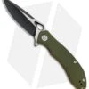 CIVIVI Aquila Flipper Liner Lock Knife OD Green G-10 (3.4" Black) C805A