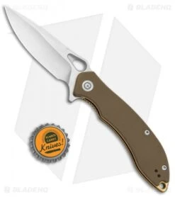 CIVIVI Aquila Flipper Liner Lock Knife Tan G-10 (3.4" Satin) C805D 7 CIVIVI Aquila Flipper Liner Lock Knife Tan G-10 (3.4" Satin) C805D -Civivi Knives Shop CIVIVI Aquila Flipper LL Tan G 10 Satin BHQ 89931 jr bottlecap
