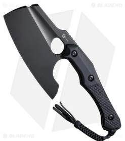 CIVIVI Aratra D2 Fixed Blade Knife Black G-10 (7.32" Black)